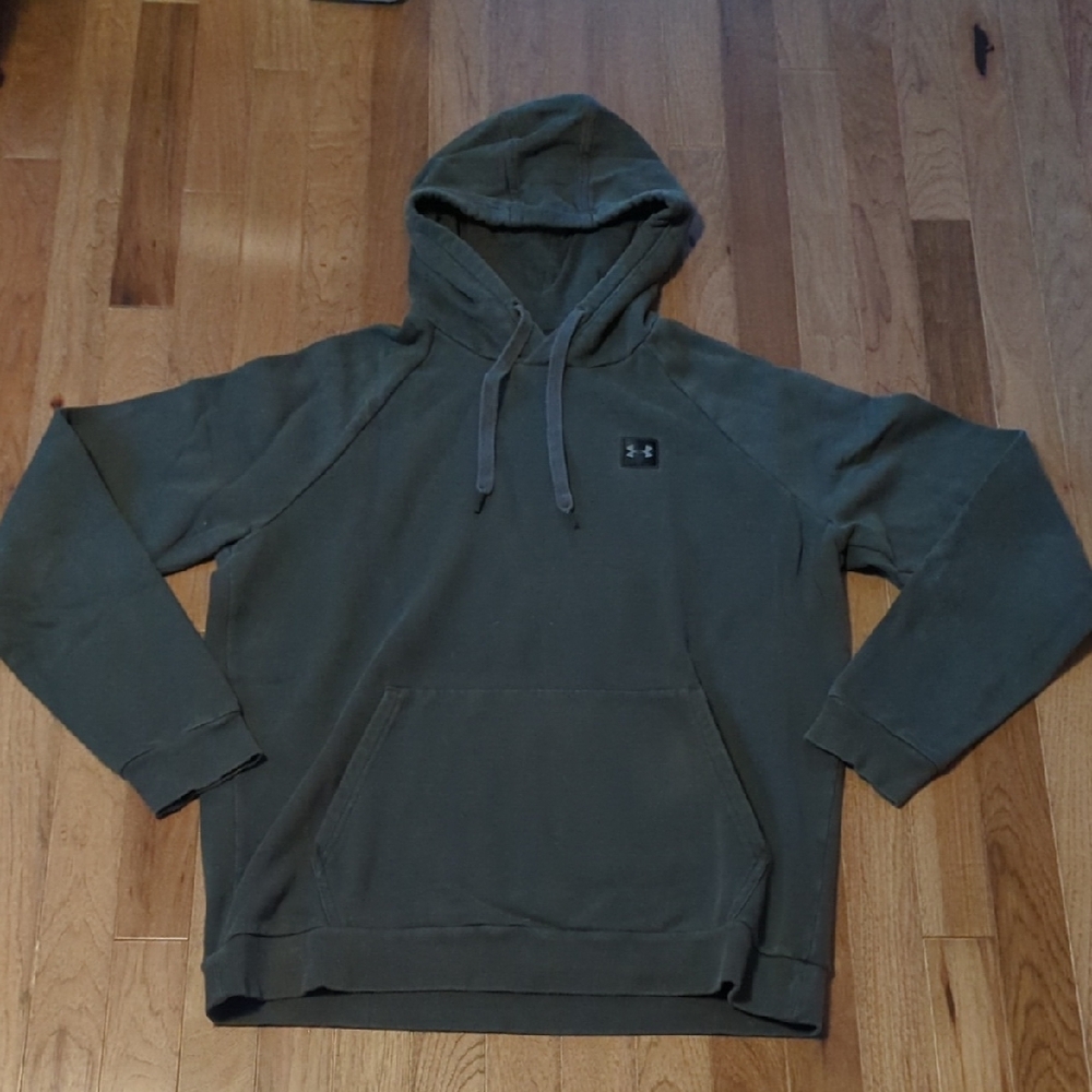 Olive Green Under Armour Hoodie